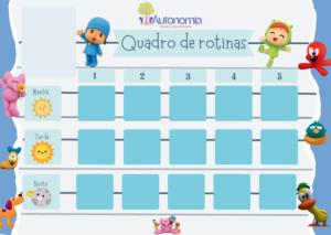 Rotina Visual - Pocoyo