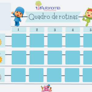 Rotina Visual - Pocoyo